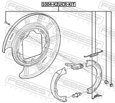 FEBEST 1004-K2UCR-KIT EAN: 4056111179094.