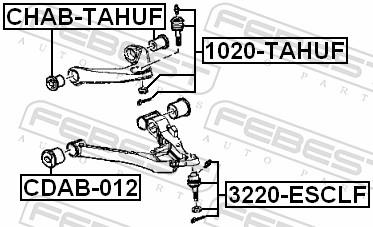 FEBEST 1020-TAHUF EAN: 4056111099293.
