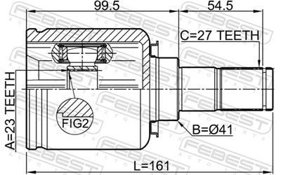 FEBEST 1211-CEED EAN: 4056111101866.