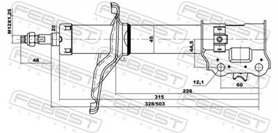 FEBEST 12666483FR EAN: 4056111142654.