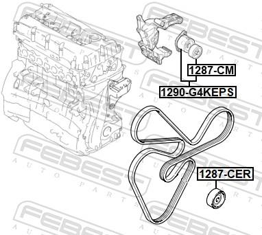 FEBEST 1290-G4KEPS EAN: 4056111177007.