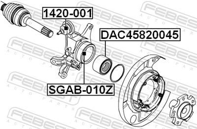 FEBEST 1420-001 EAN: 4056111047386.