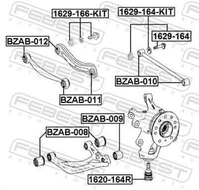 FEBEST 1629-164-KIT EAN: 4056111180175.