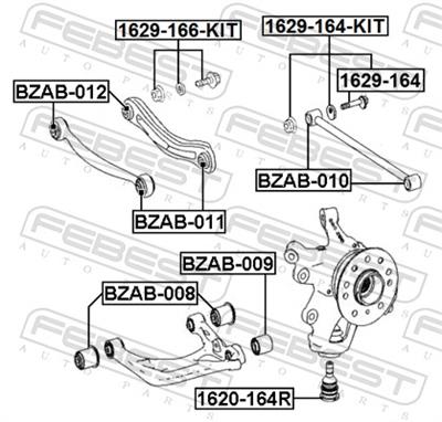 FEBEST 1629-166-KIT EAN: 4056111180182.