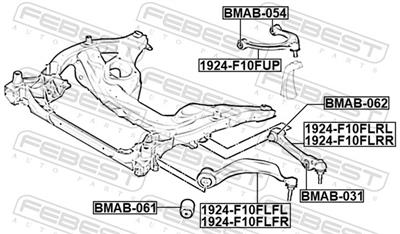 FEBEST 1924-F10FUP EAN: 4056111168869.