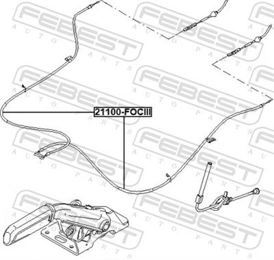 FEBEST 21100-FOCIII EAN: 4056111143873.