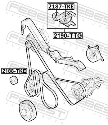 FEBEST 2190-TTG EAN: 4056111174471.
