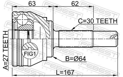 FEBEST 2310-TOUR EAN: 4056111039176.