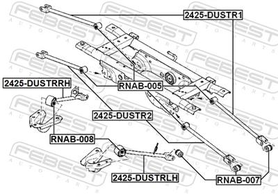 FEBEST 2425-DUSTRLH EAN: 4056111173290.