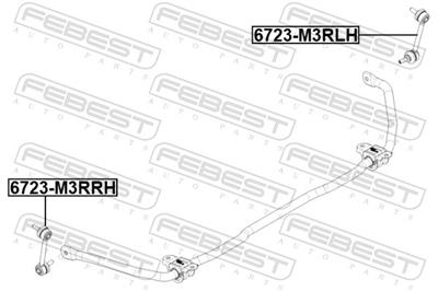FEBEST 6723-M3RRH EAN: 4056111167787.
