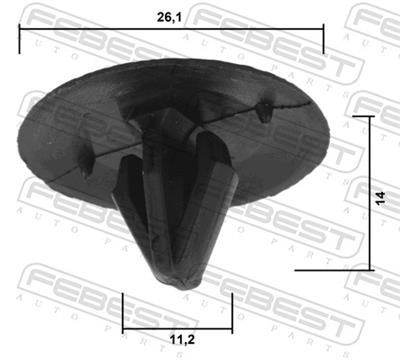 FEBEST 88570-186 EAN: 4056111170190.