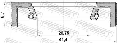 FEBEST 95FAY-28410707X EAN: 4056111088884.