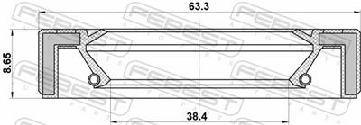 FEBEST 95GAS-40630909C EAN: 4056111122878.