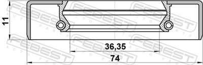 FEBEST 95GDS-39741111R EAN: 4056111088273.