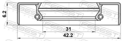 FEBEST 95GDY-32420606C EAN: 4056111148281.