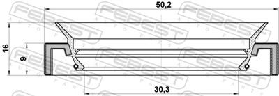 FEBEST 95HAY-32500916R EAN: 4056111088501.