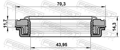 FEBEST 95RCW-44701214X EAN: 4056111167244.