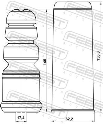 FEBEST ADSHB-8K5R-KIT EAN: 4056111145464.
