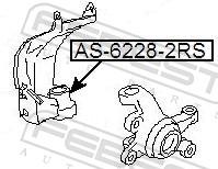 FEBEST AS-6228-2RS EAN: 4056111013480.
