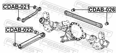 FEBEST CDAB-022 EAN: 4056111110301.