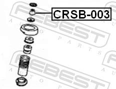 FEBEST CRSB-003 EAN: 4056111050409.