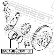 FEBEST DAC45860039M-KIT EAN: 4056111103280.