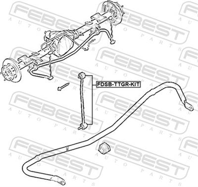 FEBEST FDSB-TTGR-KIT EAN: 4056111131566.