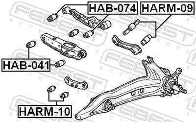 FEBEST HAB-074 EAN: 4056111099842.