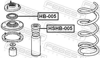 FEBEST HB-005 EAN: 4056111026909.