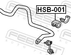 FEBEST HSB-001 EAN: 4056111007090.