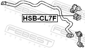 FEBEST HSB-CL7F EAN: 4056111022826.