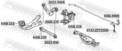 FEBEST HSB-RWR EAN: 4056111178721.