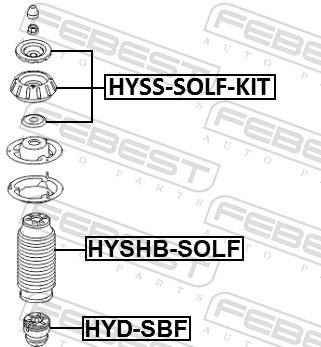 FEBEST HYSS-SOLF-KIT EAN: 4056111144399.