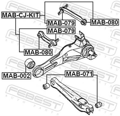 FEBEST MAB-080 EAN: 4056111023199.