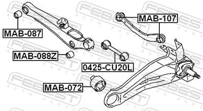 FEBEST MAB-088Z EAN: 4056111057491.