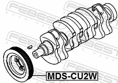 FEBEST MDS-CU2W EAN: 4056111115320.