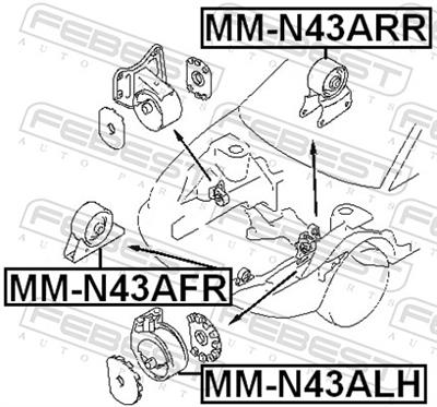 FEBEST MM-N43ARR EAN: 4056111018645.