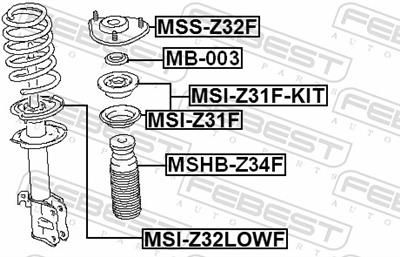 FEBEST MSI-Z31F-KIT EAN: 4056111126708.