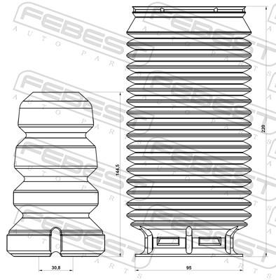 FEBEST OPSHB-MOVBF-KIT EAN: 4056111145877.