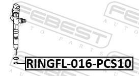 FEBEST RINGFL-016-PCS10 EAN: 4056111133560.