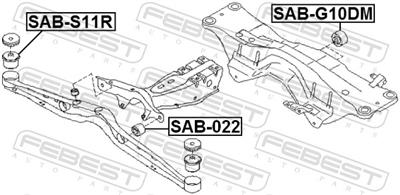 FEBEST SAB-G10DM EAN: 4056111095172.