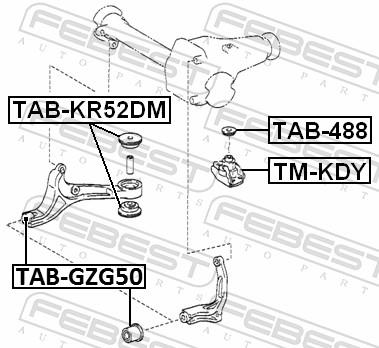 FEBEST TAB-488 EAN: 4056111070773.