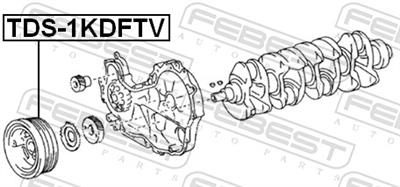 FEBEST TDS-1KDFTV EAN: 4056111092454.