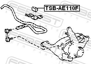 FEBEST TSB-AE110F EAN: 4056111026824.
