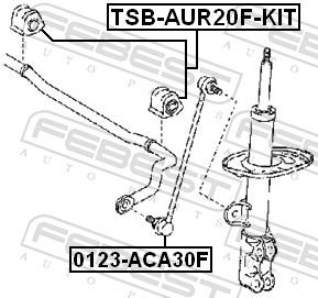 FEBEST TSB-AUR20F-KIT EAN: 4056111098814.