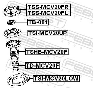 FEBEST TSI-MCV20UP EAN: 4056111028286.