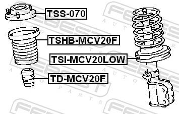 FEBEST TSS-070 EAN: 4056111028347.