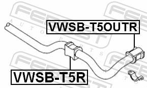 FEBEST VWSB-T5R EAN: 4056111052298.