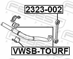 FEBEST VWSB-TOURF EAN: 4056111153209.