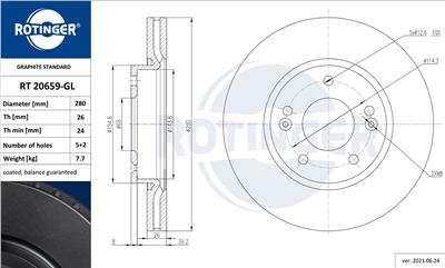 ROTINGER RT 20659-GL Číslo výrobce: 20659-GL. EAN: 5901436376286.